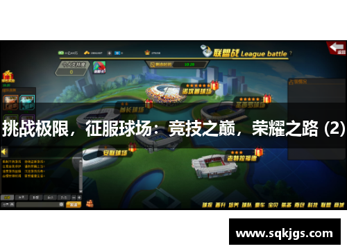 挑战极限，征服球场：竞技之巅，荣耀之路 (2)